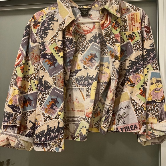 Multi colored jacket - Picture 3 of 6